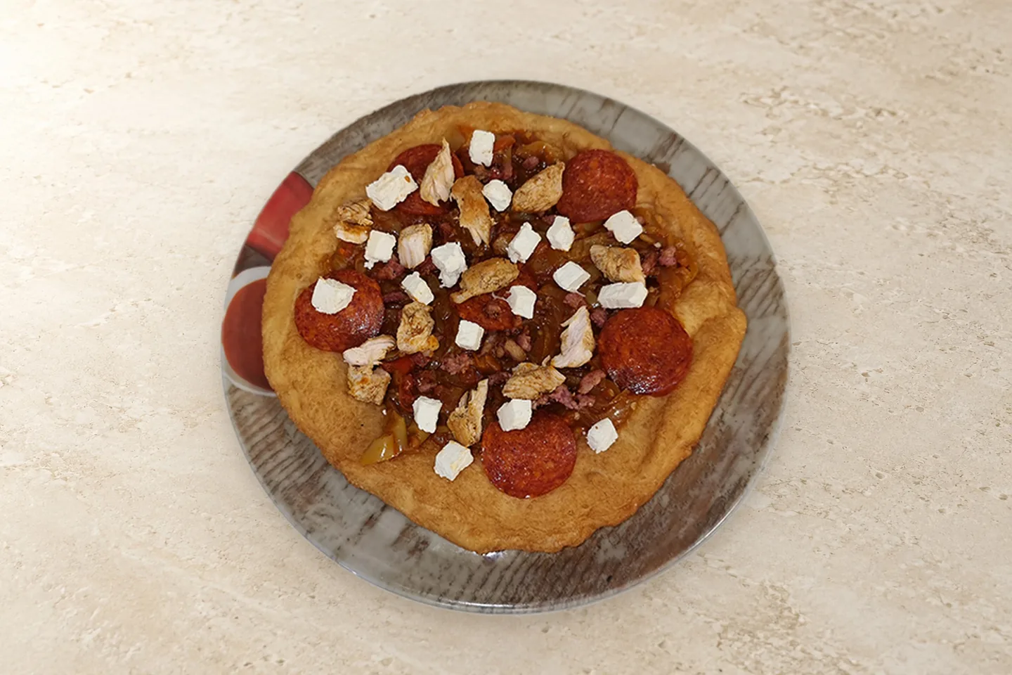 Deluxe lángos