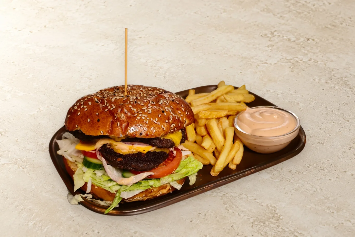 Dupla Kupak Marha Burger