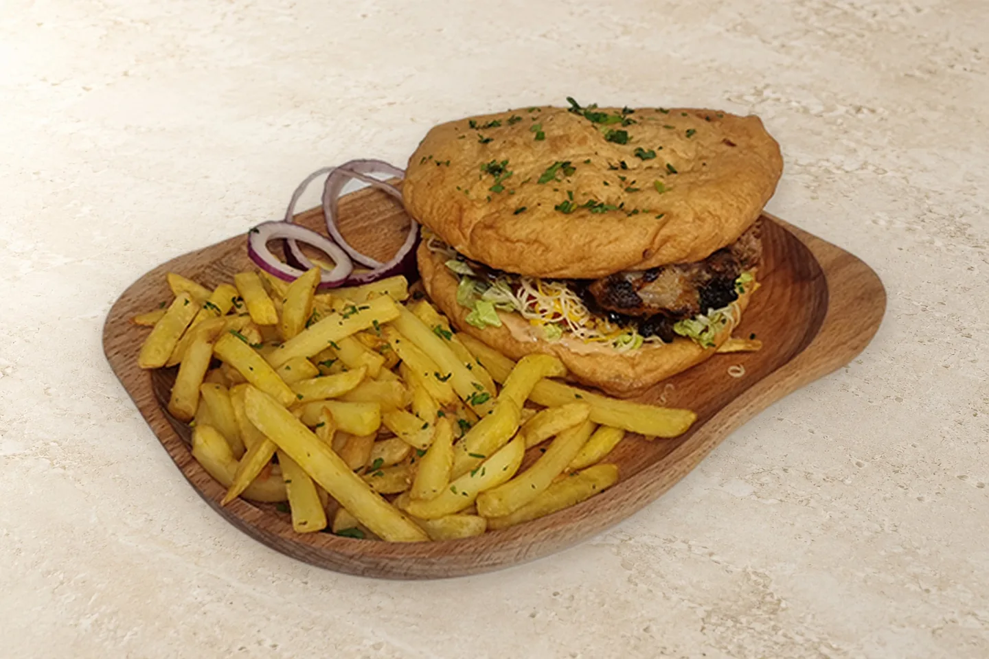 Lángos Burger
