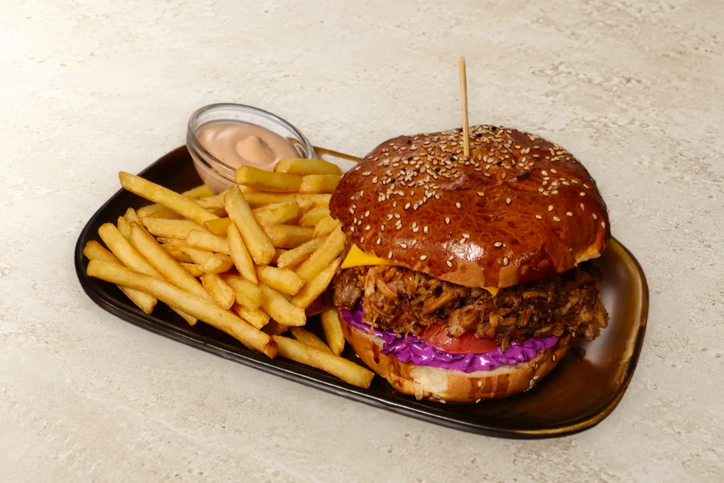 Pulled Pork Burger