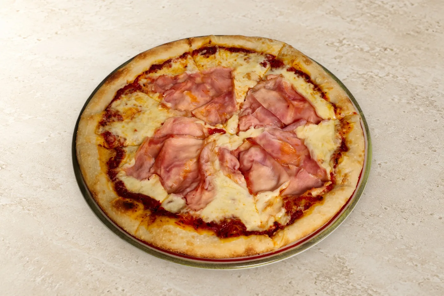 Sonkás pizza
